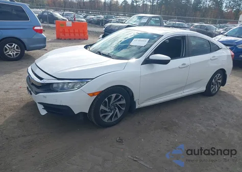 2018 Honda Civic Ex from USA, damaged, VIN 19XFC2F75JE044246